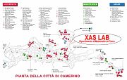 Detailed map of Camerino